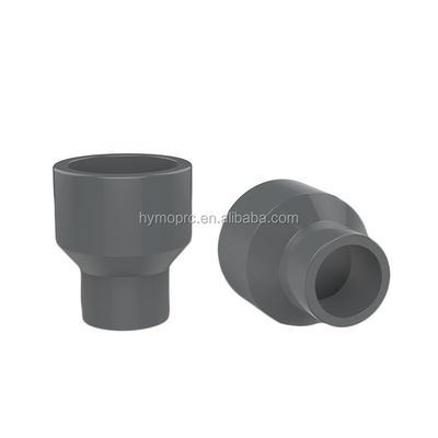 White Grey Blue Color PN10 UPVC Tee for Water Supply Plumbing Fittings in DIN Standard
