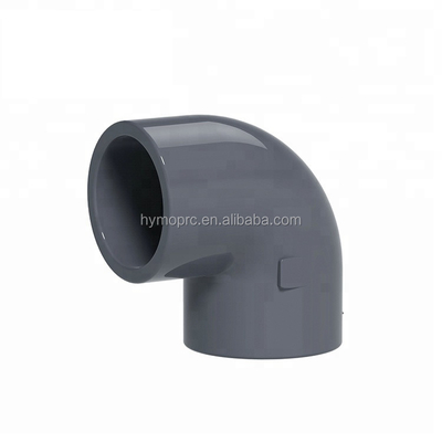 White Grey Blue Color PN10 UPVC Tee for Water Supply Plumbing Fittings in DIN Standard