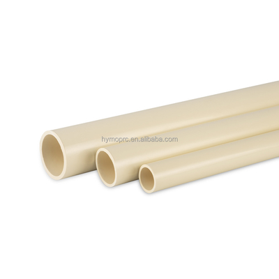 OEM ODM PVC CPVC Pipes 1 Inch Diameter for Water Supply Cream Color Free Samples