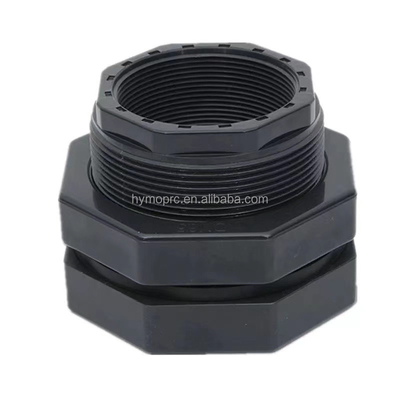 STANDARD Thickness PVC Tank Connector for Plumbing Tank Fittings and Bulkhead Fitting
