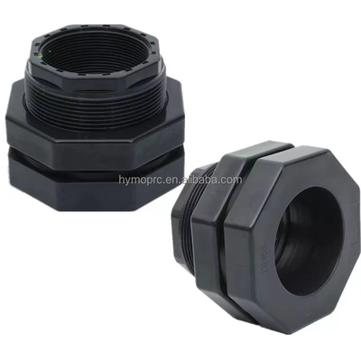 STANDARD Thickness PVC Tank Connector for Plumbing Tank Fittings and Bulkhead Fitting
