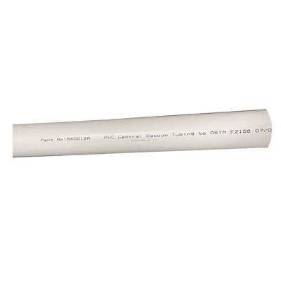 ASTM F 2158 Standard 2 Inch Round PVC Pipe for Central Vacuum System Installation