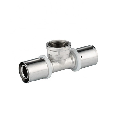 16mm Female Tee Fittings PEX Pipe Press Fitting for Customized Plumbing Needs