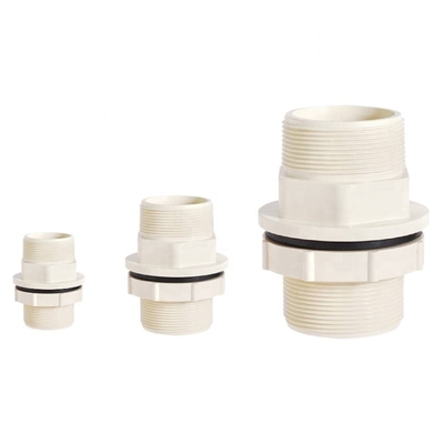 Water Supply CPVC Tee Pipes and Fittings with BSPT Thread Forged Connection Flange