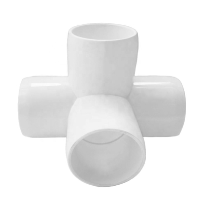 ASTM Standard 3/4 Inch 3 Way Corner Connector Joint Elbow PVC Pipe Fittings for Plumbing