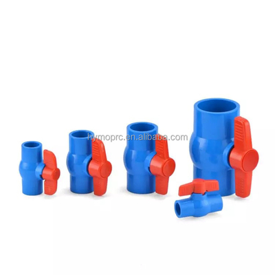 s Free Samples Compact 2-Inch UPVC Ball Valves with ABS Handle and Socket Design