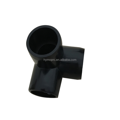 STANDARD PVC Pipe Fittings 3-Way Corner Brace Connector for 1/2 Inch Size PVC Material