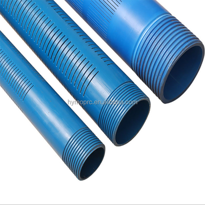 Glue Connection PVC Casing Pipe for Water Well and Large Diameter Slotted