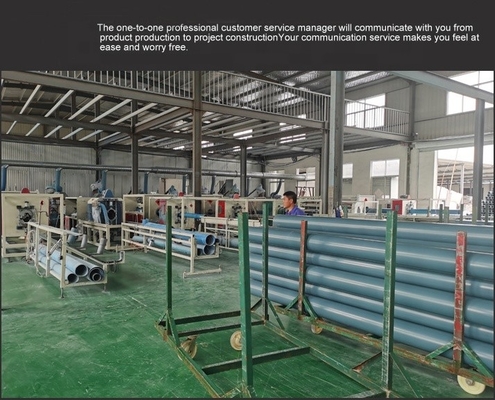 White Blue PVC Large Diameter Slotted Pipe for Borehole Water Well Casing 20mm-200mm