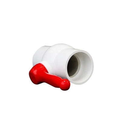 1-Inch PVC Ball Valve for Water Supply Hydraulic Power OEM Customization Supported
