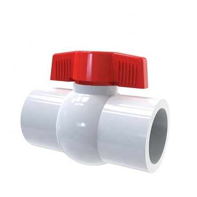 1-Inch PVC Ball Valve for Water Supply Hydraulic Power OEM Customization Supported