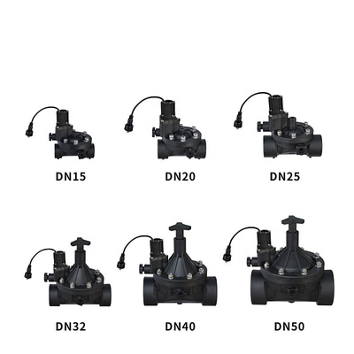 Customizable 1&quot; Agriculture Irrigation Solenoid Control Valve IP65 24V Pulse 6-24VDC