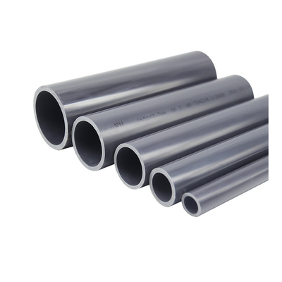 PVC Electrical Conduit Pipe for Glue Connection Grey ASTM Standard UL 651 Sch 40 Size
