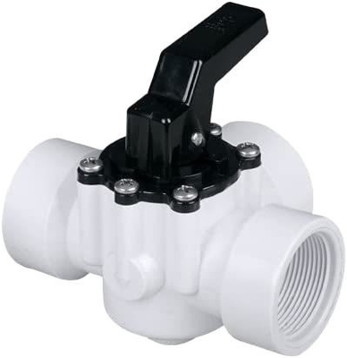 3-Way PVC Ball Valve for Swimming Pools Hydraulic Water Media General Application OEM