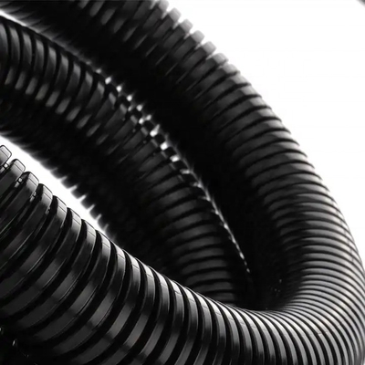Electrical Ultra Round Head LDPE Corrugated Pipe Customizable OEM Support in Black Color