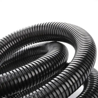 Electrical Ultra Round Head LDPE Corrugated Pipe Customizable OEM Support in Black Color