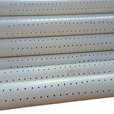 Customizable Perforated PVC Drainage Pipe with Round Head Long-Lasting Performance