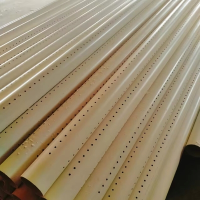 Customizable Perforated PVC Drainage Pipe with Round Head Long-Lasting Performance