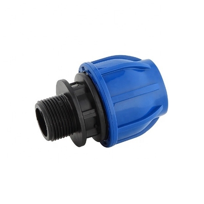 Water Supply HDPE PP Compression Fittings for Farm Irrigation System and DIN Standard