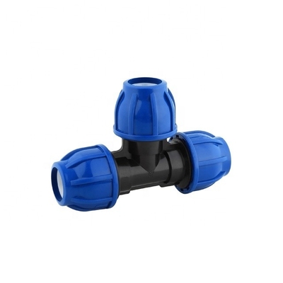Water Supply HDPE PP Compression Fittings for Farm Irrigation System and DIN Standard