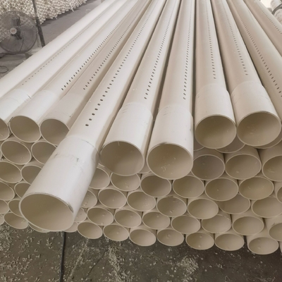 4-Inch PVC Drainage Perforated Pipes for Effective Water Drainage and Improved System