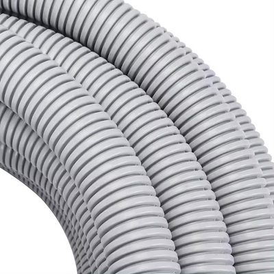 Flexible PVC Non-metallic Electrical Wire Conduit Pipe 1/2&quot; to 1&quot; OEM Thread Connection