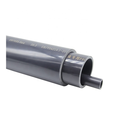 Length 10ft Schedule 40 Standard Grey PVC Conduit Pipe Wire Electrical Bell End 1&quot; PVC